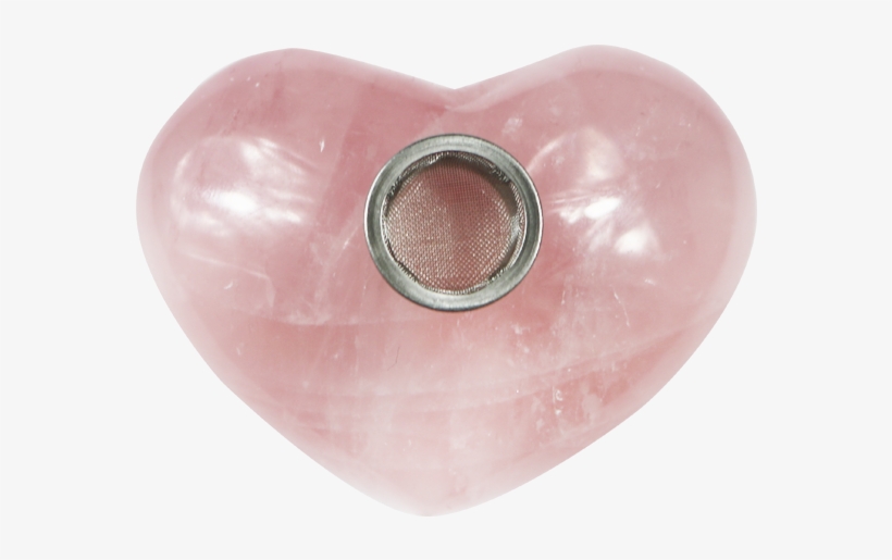 Rose Quartz Crystal Pipe - Crystal, transparent png download