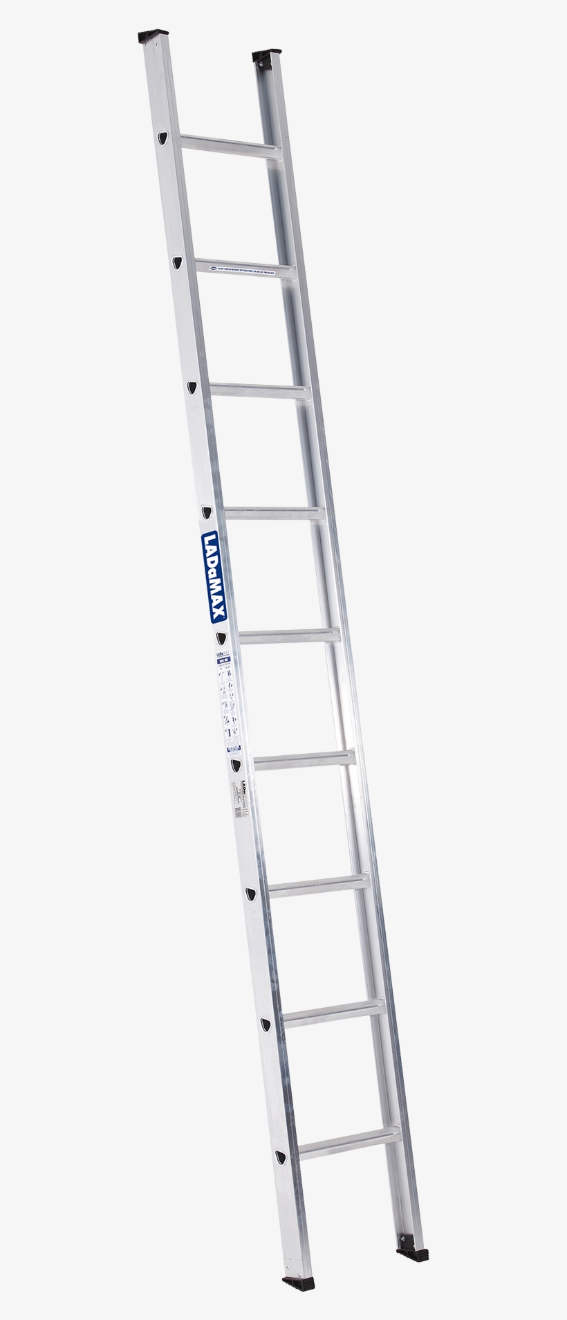 Aluminium Single Scaffold Ladder, transparent png download
