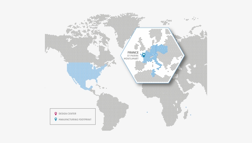 Saint Pierre Montlimart - Contours Of World Map, transparent png download