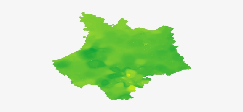 Heatmap Layers Of France - Map, transparent png download