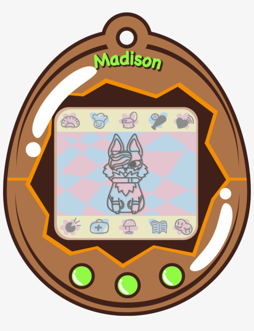 Tamagotchi Madison - Digital - Cartoon, transparent png download