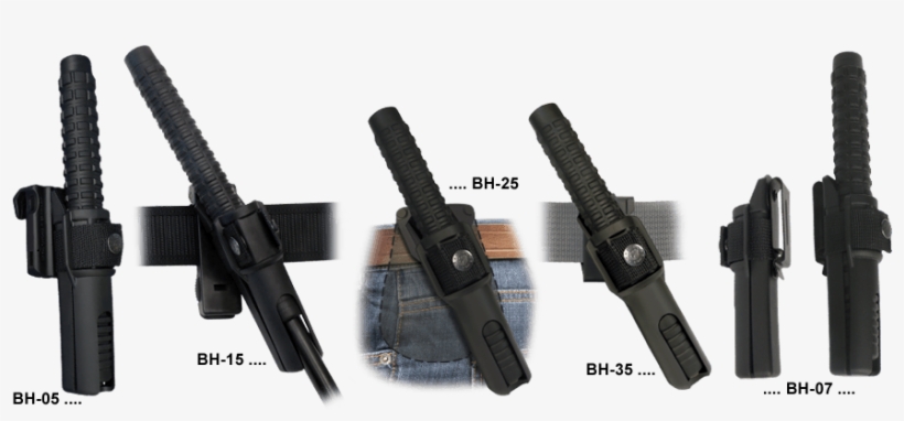 Sh 21 Sh X21 Plastic Holder For The Expandable Baton - Pouzdro Rotační Na Teleskopické Obušky 21, 23, 26 Černé, transparent png download