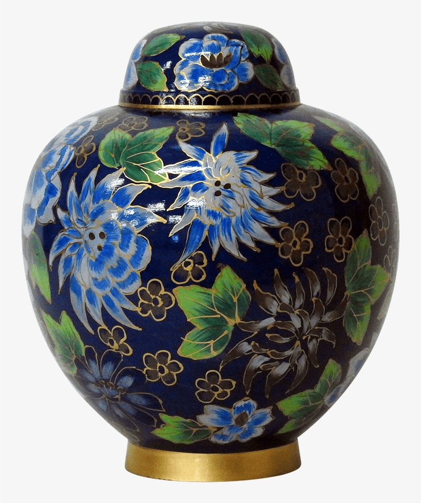 Colors Of The Forest Cloisonne Cremation Urn - Cloisonne Urn, transparent png download