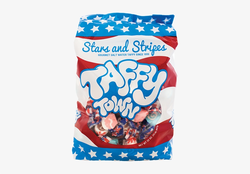 Stars & Stripes - Taffy Town Chewy Candy, Assorted - 32 Oz Bag, transparent png download