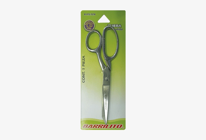 Tijera Modista 8″ Filo De Navaja 8195-8 Barrilito - Scissors, transparent png download
