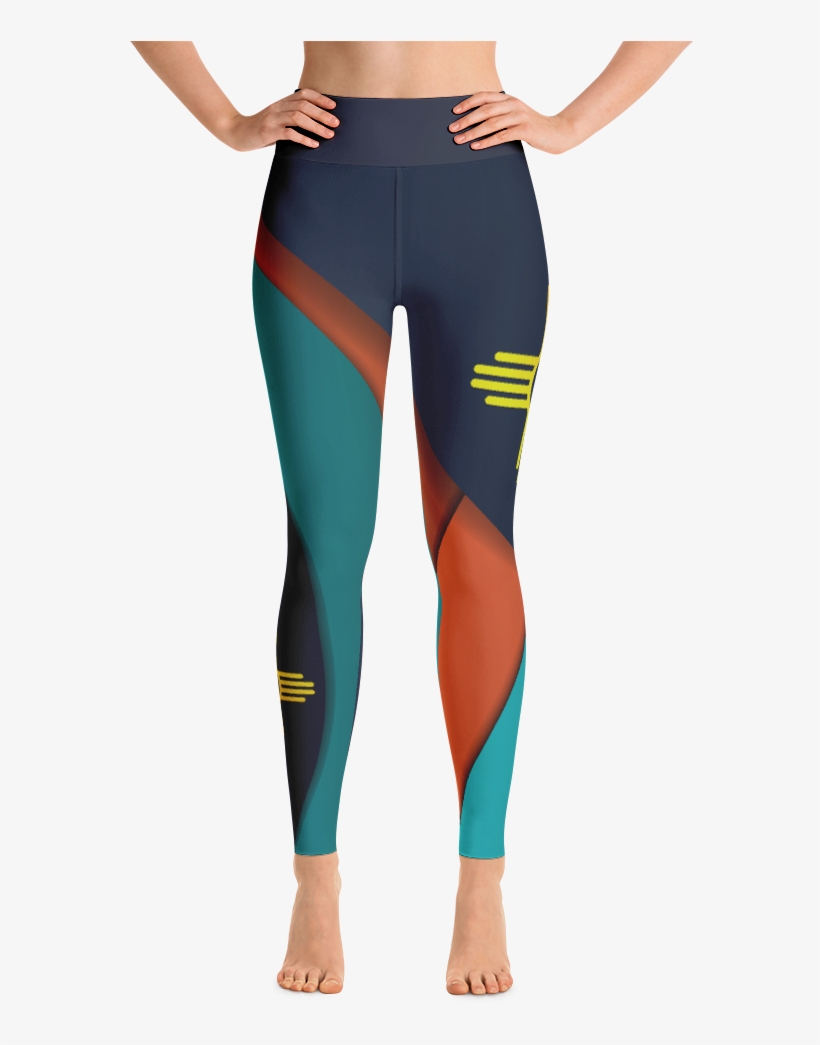 Viva La Zia Yoga Leggings - Cool Rogue Yoga Pants, transparent png download