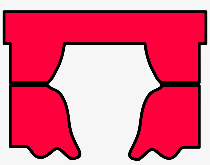This Free Icons Png Design Of Red Curtain, transparent png download