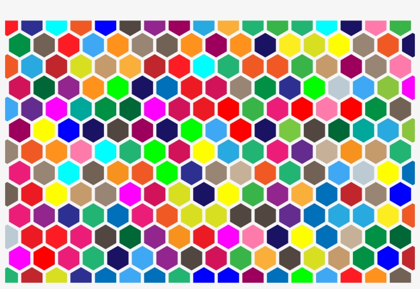 Colorful Grid Pattern Big Image Png - Brewster Home Fashions Wals0225 Queen Bee Wall Mural, transparent png download