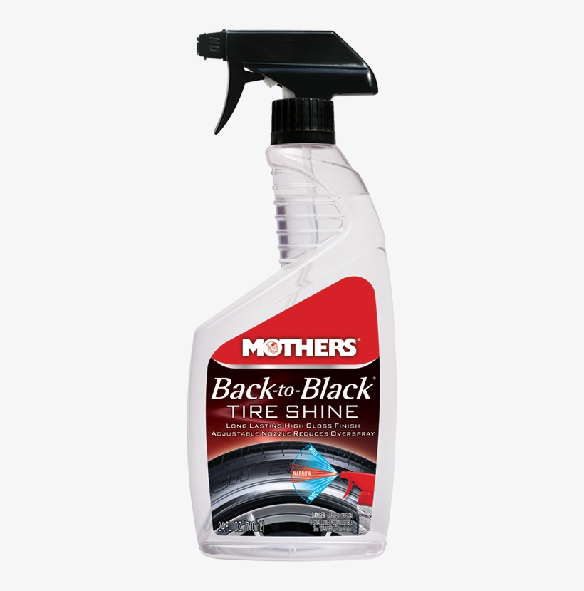 Back To Black Tire Shine - Mothers Back To Black Tire Shine, transparent png download