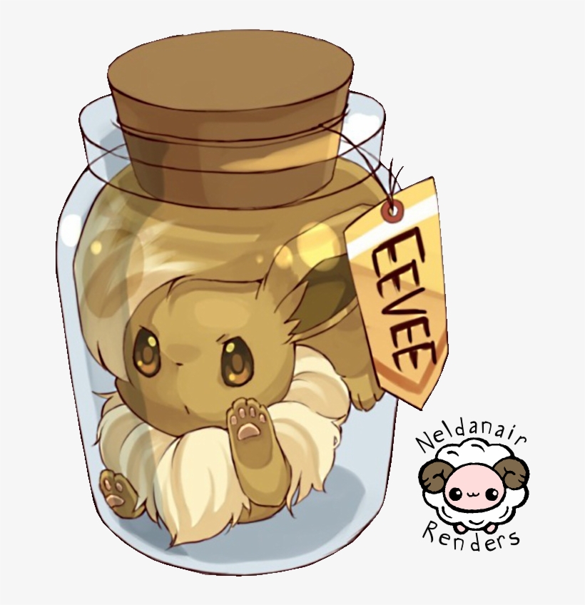 Eevee Jar, transparent png download