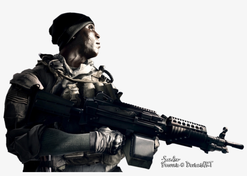 Battlefield 4 Render By Brovvnie-d5zw2bc - Battlefield 4 For Android, transparent png download