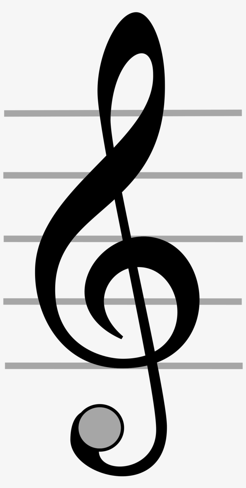 This Free Icons Png Design Of Trble Clef, transparent png download