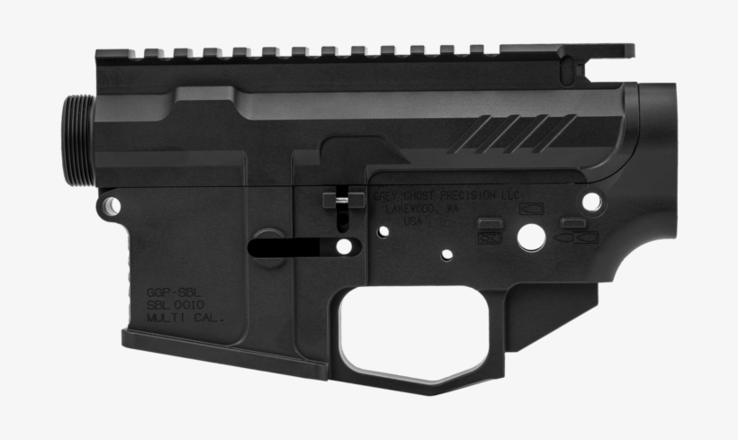 Ggp Billet Ar-15 Receiver Set - Ar 15 Receiver, transparent png download