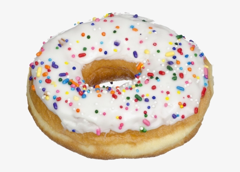 Donut White, transparent png download