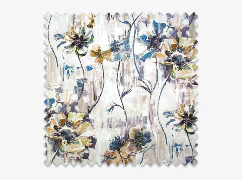 Summertime Waterlily Swatch - Prestigious Textiles Poppy Tobacco, transparent png download