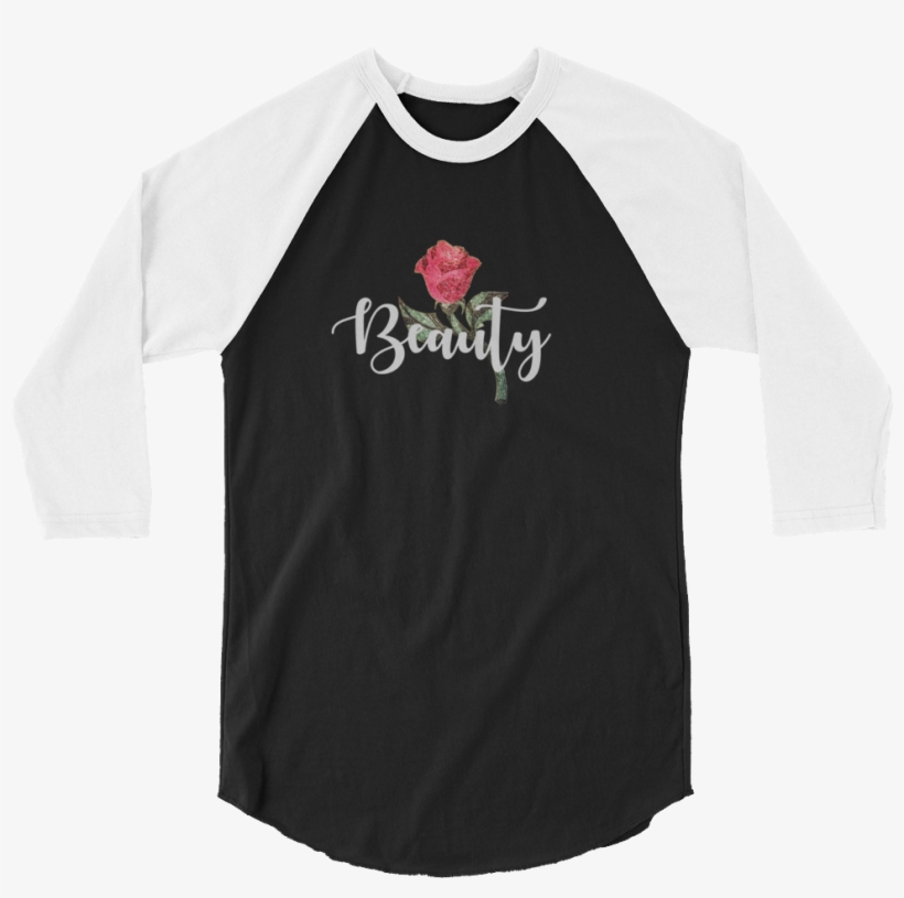 Beauty Enchanted Rose Belle Beauty And The Beast Batb Good Boy Raglan Transparent Png 1000x1000 Free Download On Nicepng