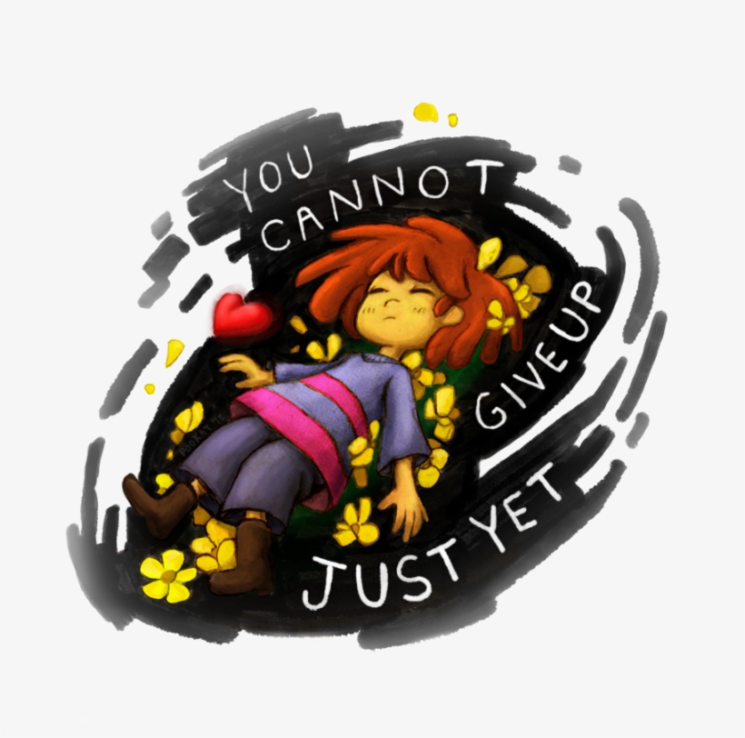 Undertale Frisk Vignette - Undertale, transparent png download