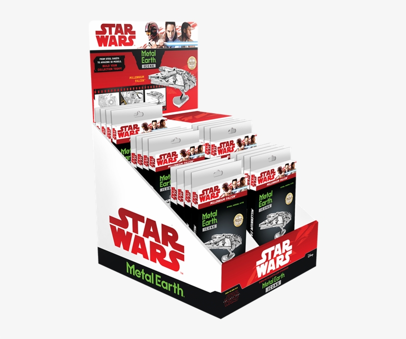 Picture Of Iconx Millennium Falcon Prepack - Topps Star Wars Journey To Episode Viii Blaster Box,, transparent png download