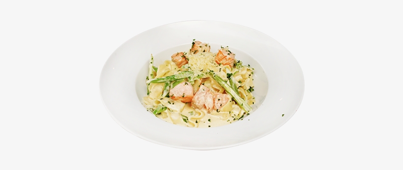 Alfhn Salmon Spaghetti - Fettuccine, transparent png download