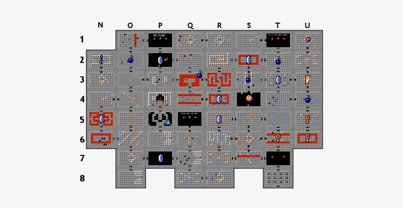 Contents - Zelda 1 Last Dungeon, transparent png download
