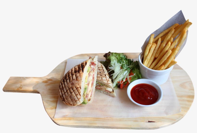 Alfhcm Club Sandwich - French Fries, transparent png download