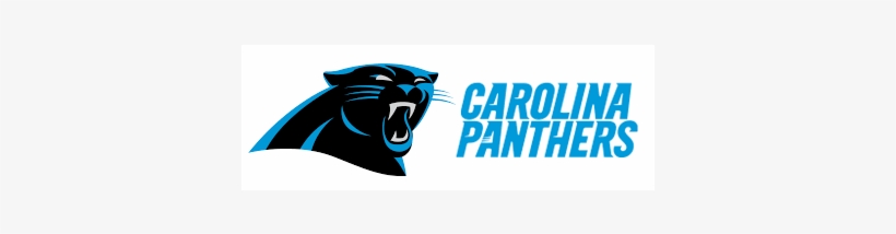 Big Image Download - Carolina Panthers Wincraft 3" X 10" Logo, transparent png download