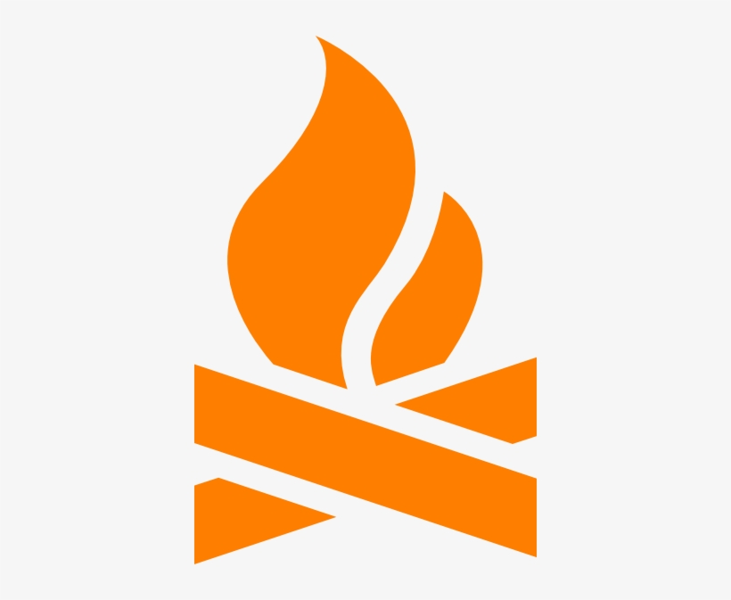 Small - Camp Fire Logo Png, transparent png download