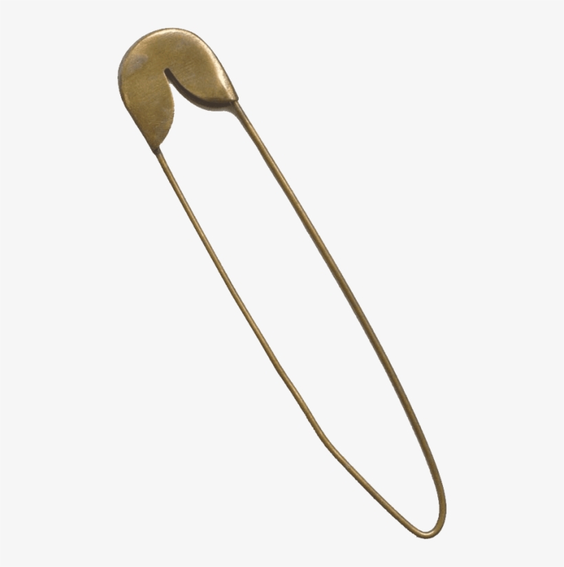 Golden Safety Pin Png Download Image - Portable Network Graphics, transparent png download