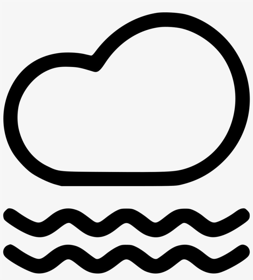 Fog Foggy Mist Cloud Cloudy Weather Comments - Mobile Icon, transparent png download