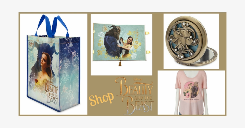 Shop Beauty And The Beast - Disney Princess Beauty And The Beast Exclusive Compact, transparent png download