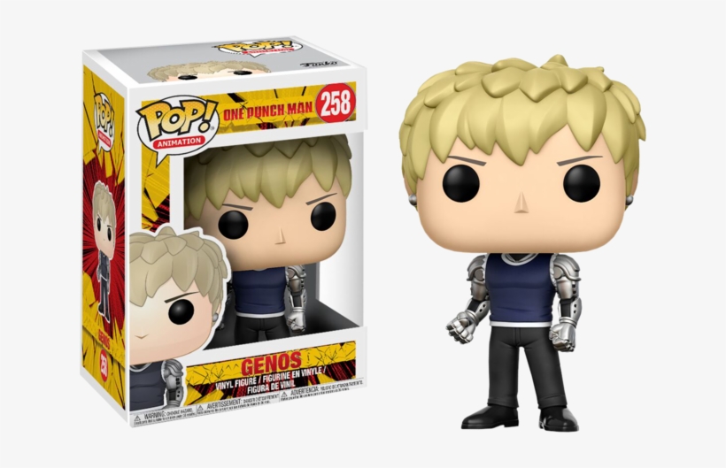 Genos - One Punch Man Funko Pop, transparent png download