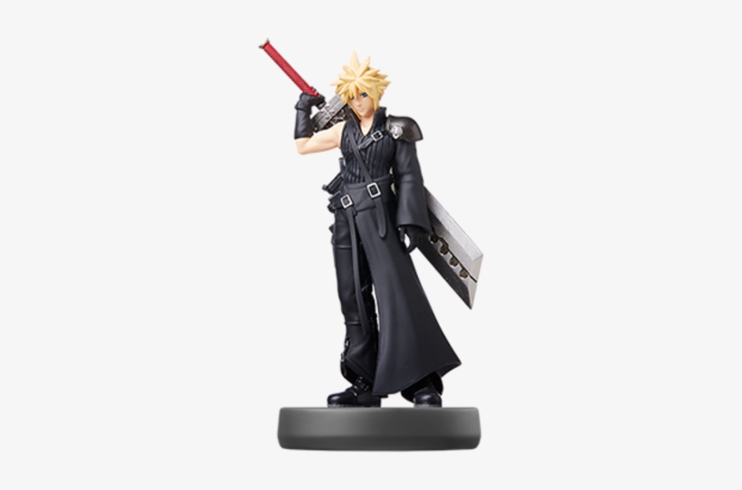 Advent Children Cloud Strife - Cloud Strife Amiibo, transparent png download