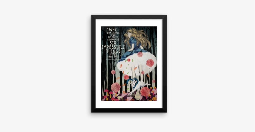 Lewis Carroll Alice's Adventures In Wonderland Framed - Lewis Carroll, transparent png download