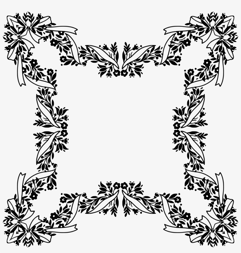 This Free Icons Png Design Of Abstract Black Frame, transparent png download