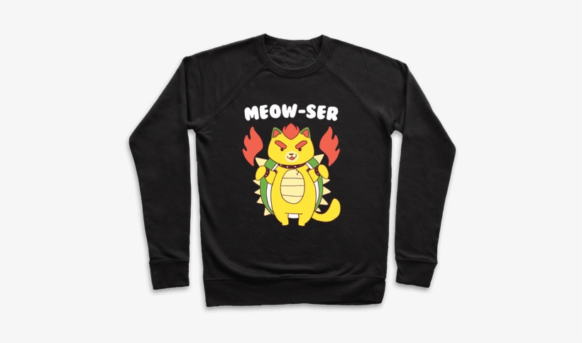 Meow-ser Bowser Pullover - Pennywise X Mr Babadook, transparent png download