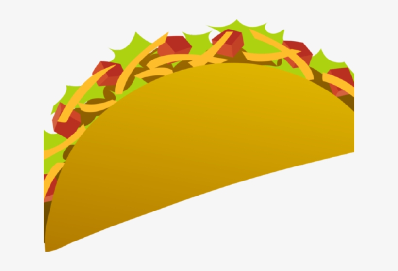 Taco Clipart One - Taco Clipart Png, transparent png download