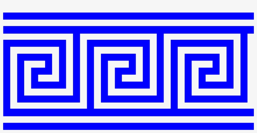 This Free Icons Png Design Of Repeating Border Greek, transparent png download