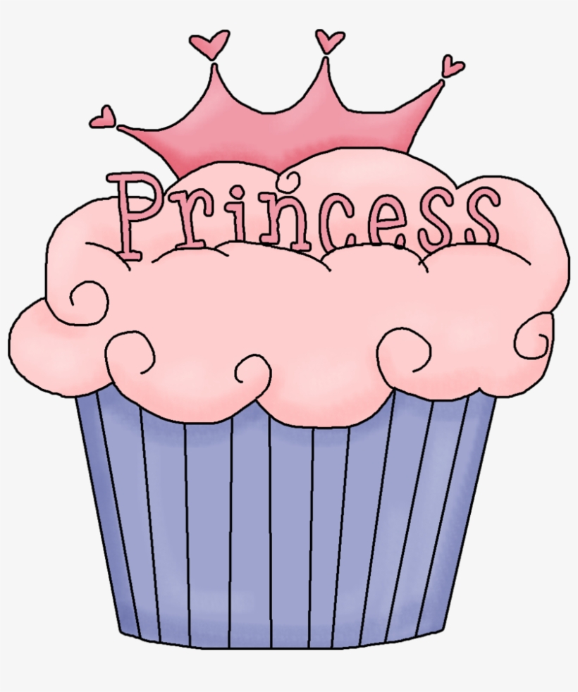 Png Transparent Library Princess Cupcake Png By Gaildreaan - Cartoon Cupcakes Png, transparent png download