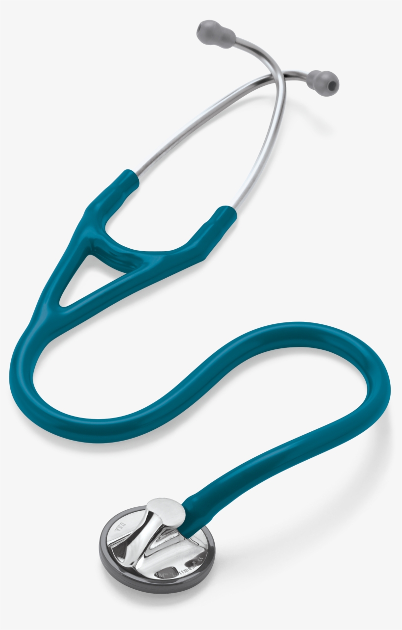 3m™ Littmann Master Cardiology™ Stethoscope, Model - Littmann Master Cardiology Green, transparent png download