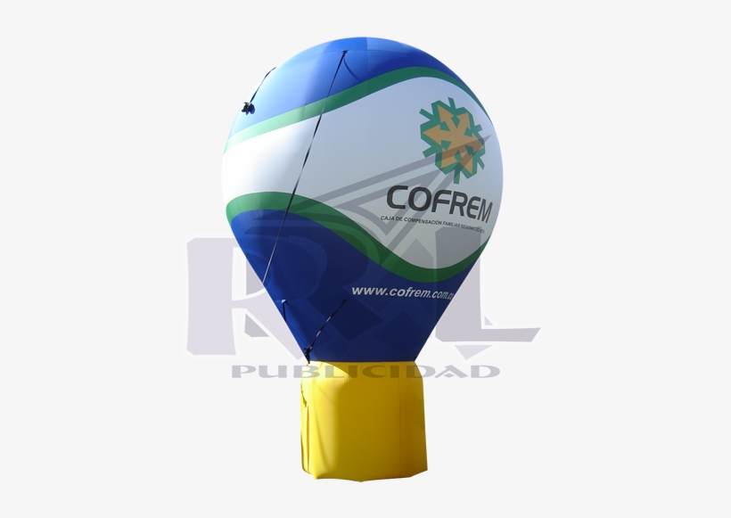 Globoinflablecofem - Hot Air Balloon, transparent png download