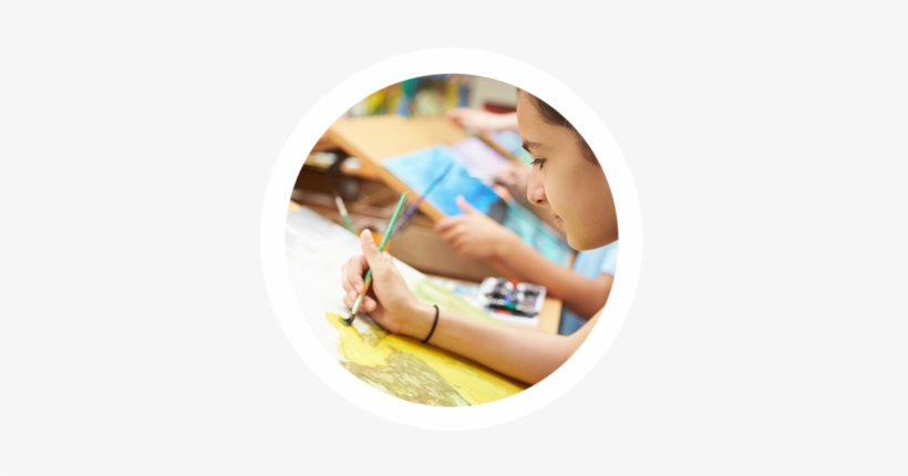 Discover And Create On All 3 Floors Of Our Amazing - Arts Students High School, transparent png download
