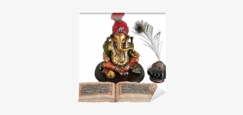 Lord Ganesh With Books, transparent png download