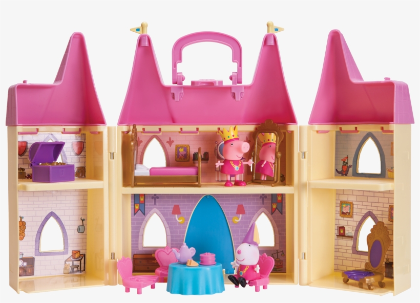 Peppa Princess Castle - Peppa Pig - Princess Castle Playset, transparent png download
