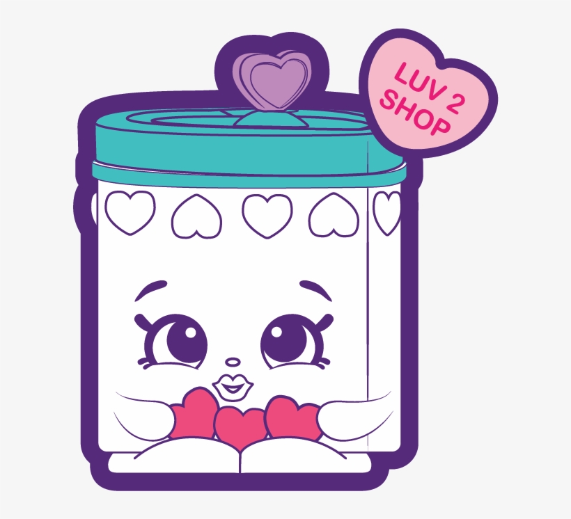 Shopkins Karlee Candy A - Shopkins Karlee Candy Jar, transparent png download