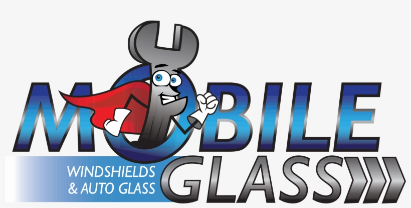 Mobile Glass Logo - Mobile Glass, transparent png download
