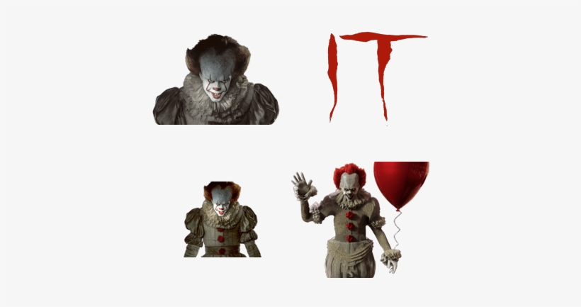Stephen King's It Pennywise Clown Joker Cosplay Halloween, transparent png download