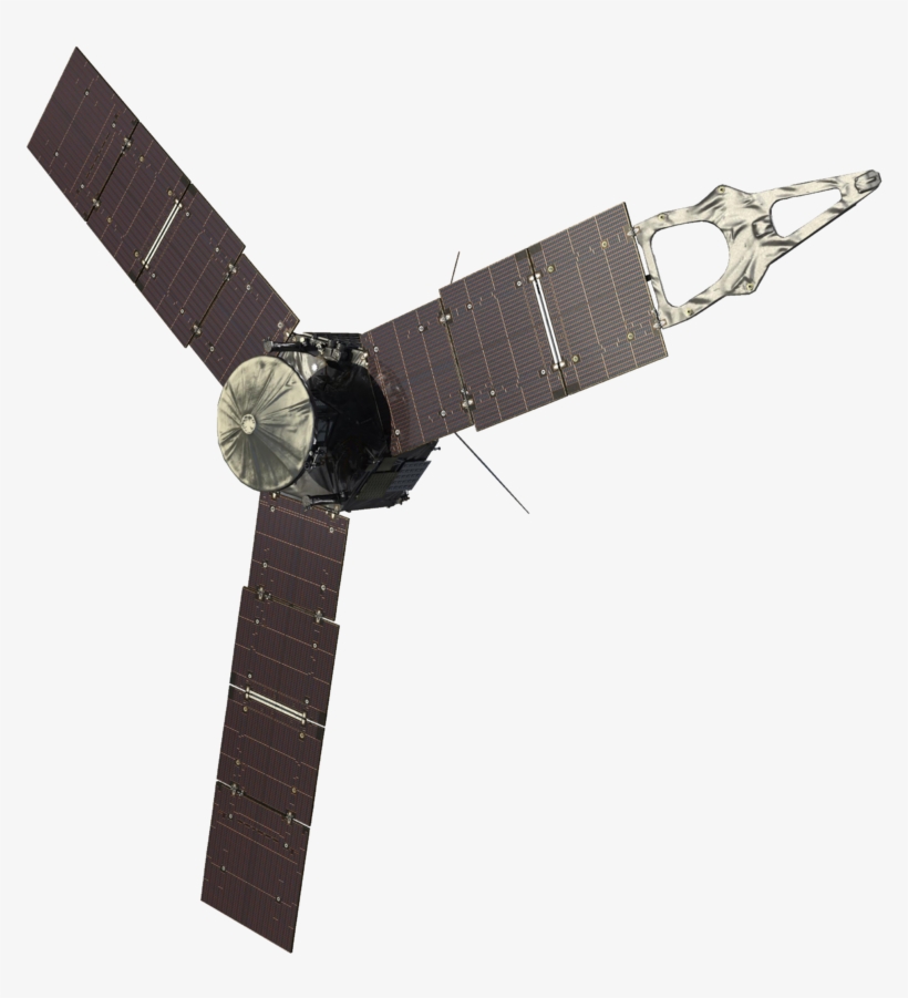 Nasa's Juno Spacecraft Entered Into Polar Orbit Above - Juno Spacecraft Png, transparent png download
