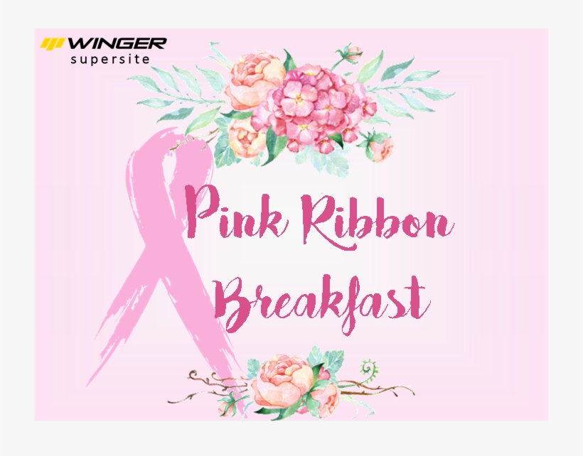 Winger Hamilton's Pink Ribbon Breakfast - Photograph, transparent png download