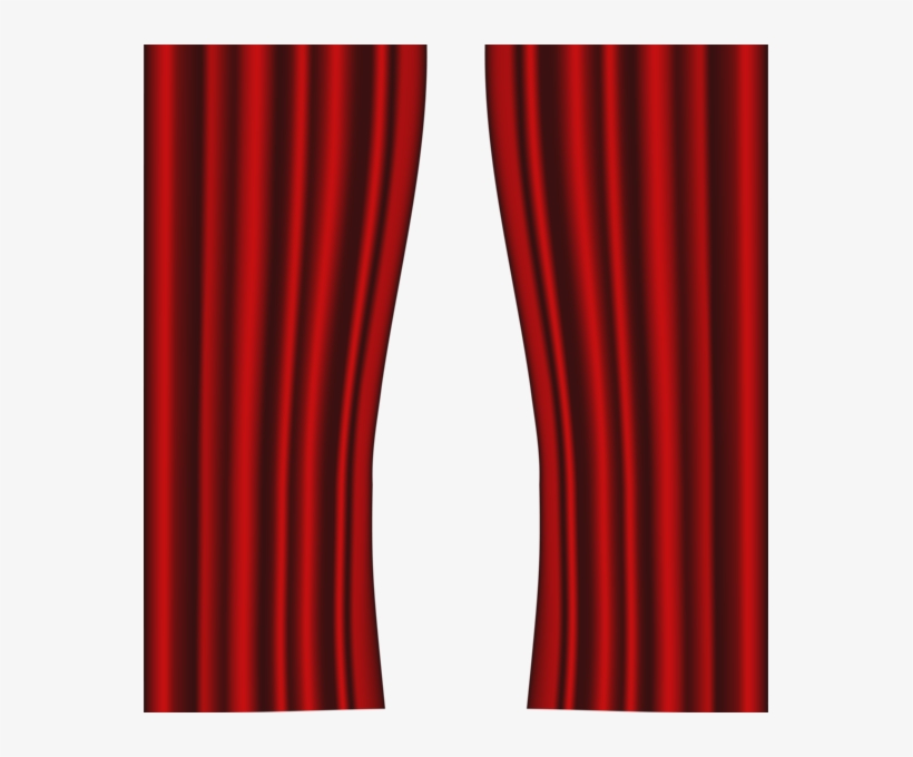 Red Curtain Png Download - Clip Art Curtain Transparent Png, transparent png download