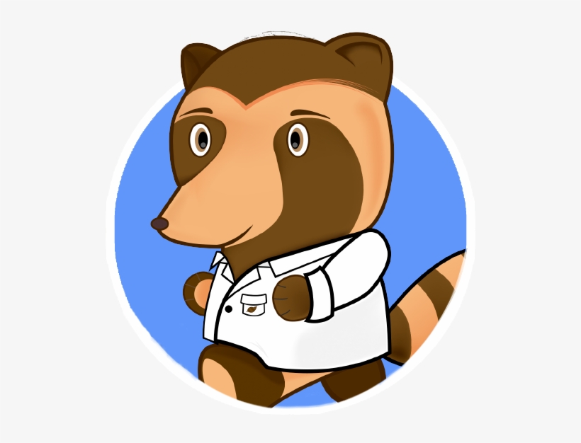 Tanooki Headshot Placeholder - Cartoon, transparent png download